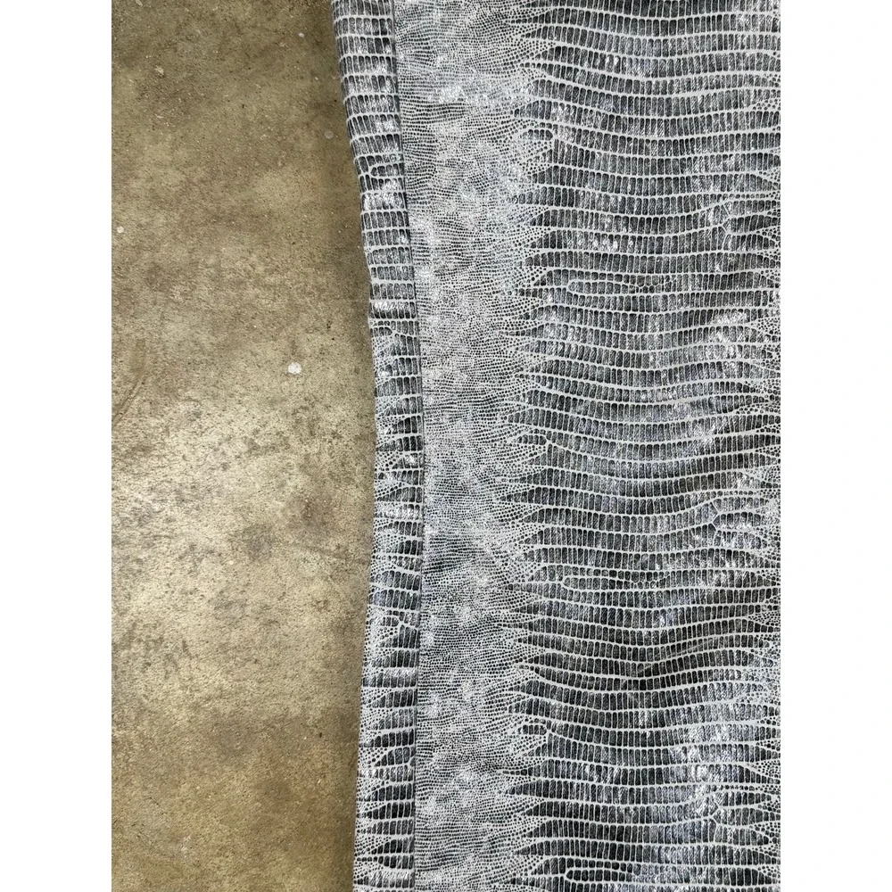 NWT Good American Snake Print Pants Women's‎ Size 2 Straight Leg Metallic Y2K